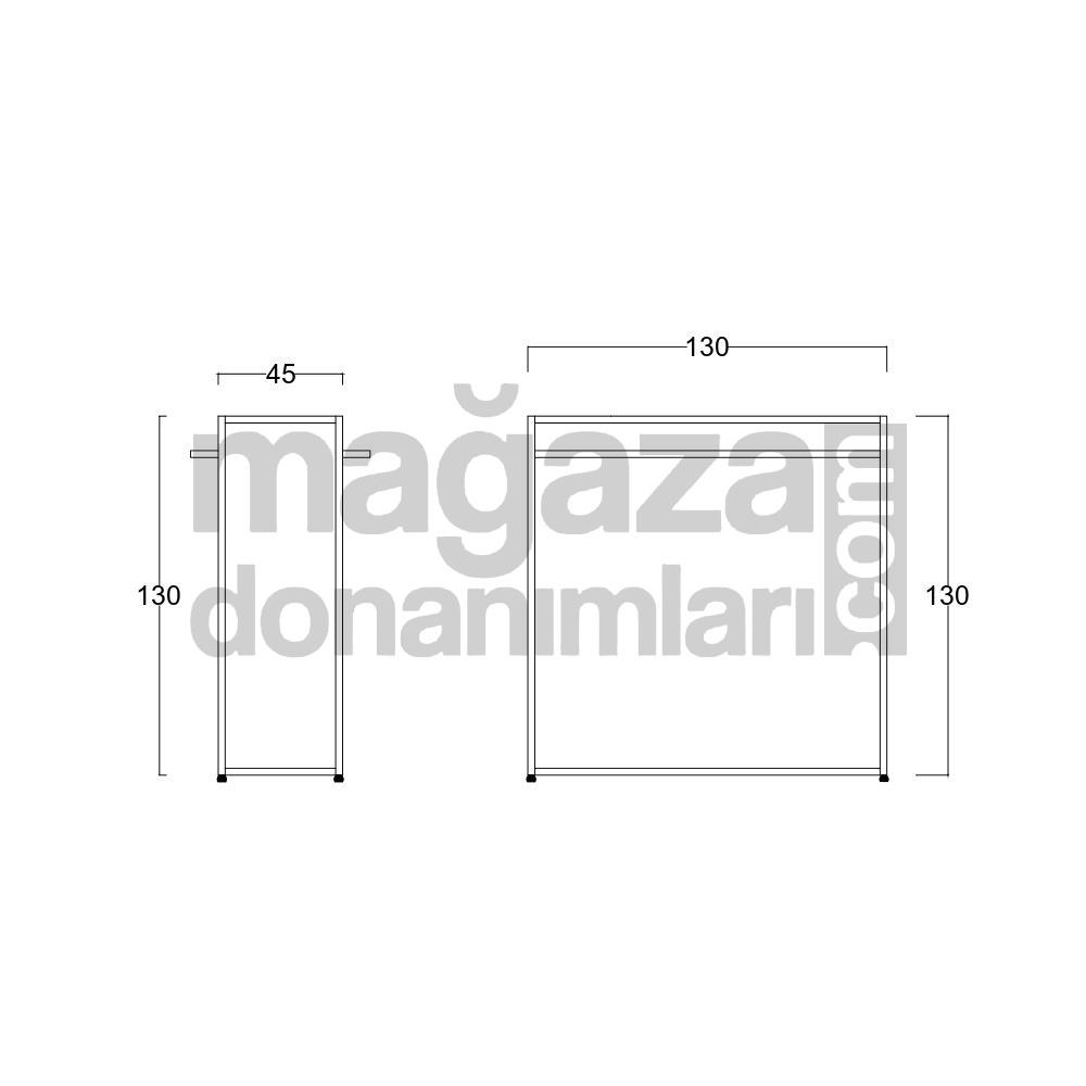 Orta Stand - Askı Tutuculu  Orta Stand