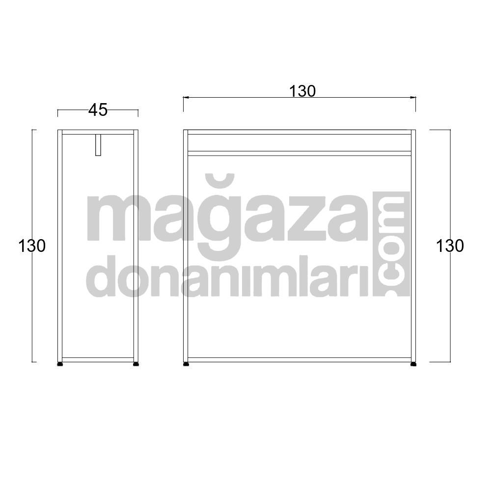 Orta Stand  Askılı Mağaza Standı